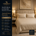 Veladove™ AuroraLinen Serenity 3-Piece Bedding Set